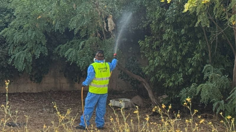 Συνεχίζονται οι προληπτικοί  ψεκασμοί για την προστασία από τον Ιό του Δυτικού Νείλου